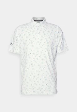 Callaway All Over Golf & Tucan Print - Poloshirt - White -Charmant Golfen Winkel d2c1605f519a4470959ca045ba277e3d