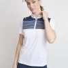 Zip Golf - Poloshirt - Weiß
