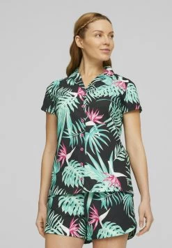 Charmant Golfen Winkel 35 Puma Palm Tree Paradise Camp Golf - Overhemdblouse - Black
