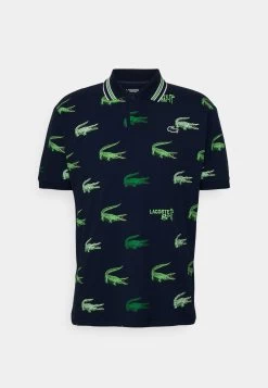 Lacoste Sport Golf All Over Print - Poloshirt - Navy Blue/Flour/Tarragon -Charmant Golfen Winkel e04de53db1954546ace26f99c99d76a0