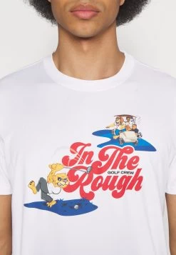 PUMA Golf Hoops X Golf Tee 2 - T-Shirt Print - White -Charmant Golfen Winkel f36fbfb8957844be85dec5dbc8d9a75b