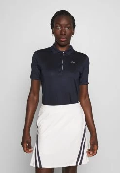Lacoste Sport Golf Basic- Sport T-Shirt - Navy Blue/White