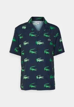 Lacoste Sport Golf Print - Overhemd - Navy Blue -Charmant Golfen Winkel f7f9e0423e534ebab9b53bba820182fd