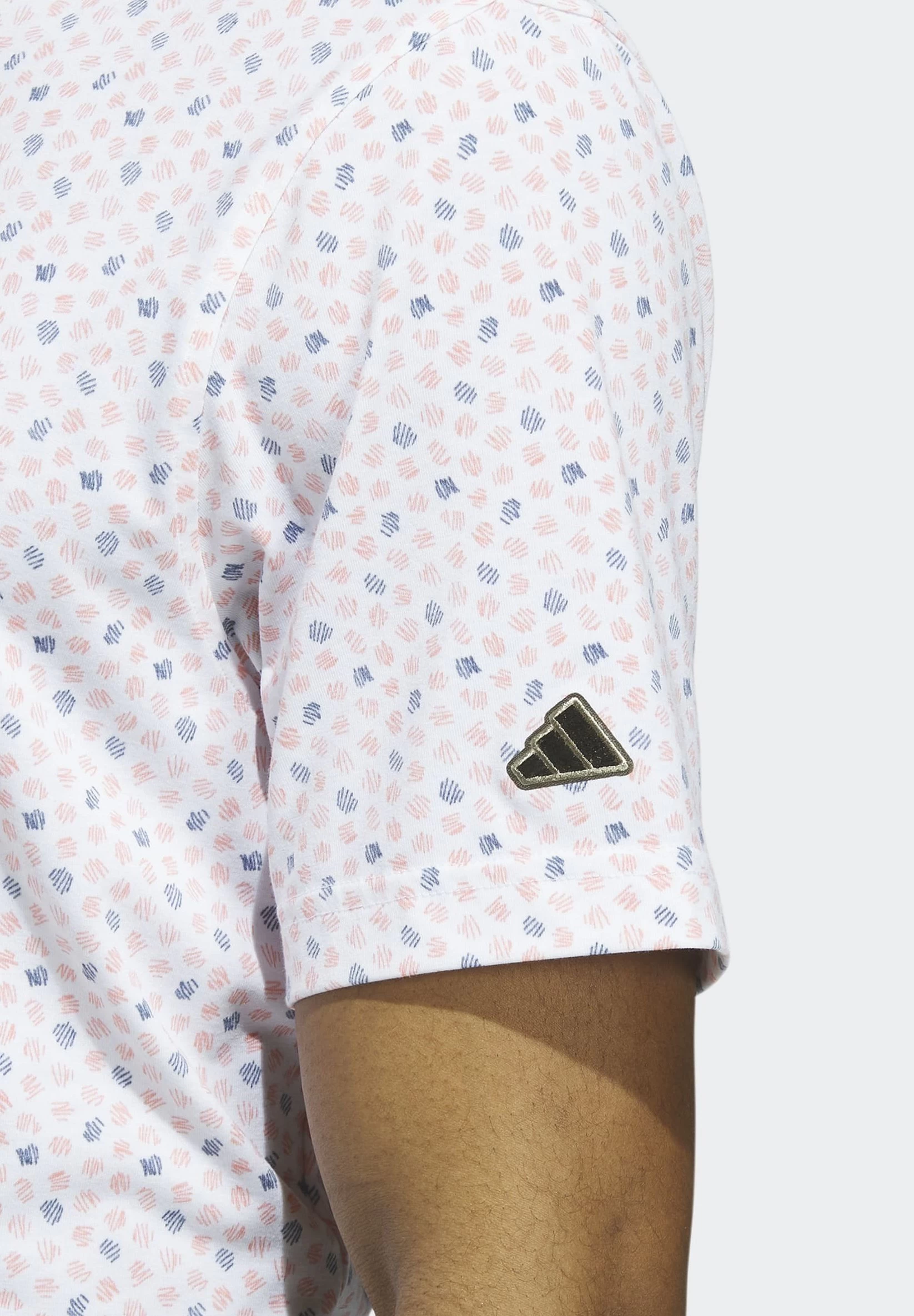 ADIDAS PERFORMANCE Go-To Print Golf - Poloshirt - Coral Fusion 4 ADIDAS PERFORMANCE Go-To Print Golf - Poloshirt - Coral Fusion - Afbeelding 4