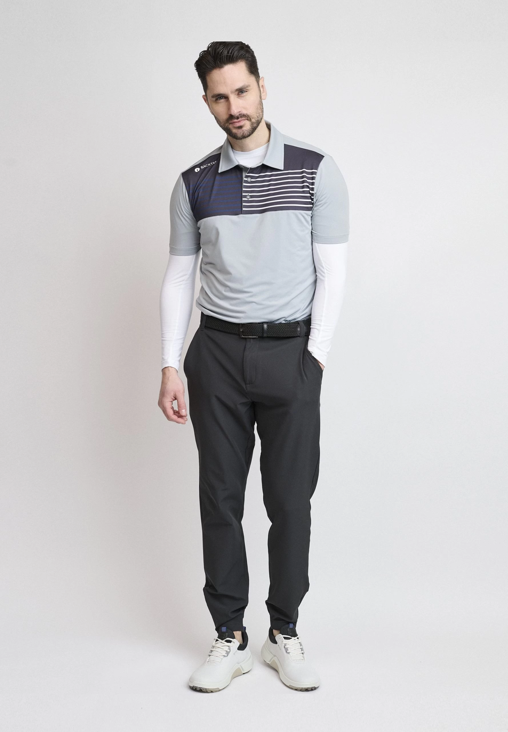 Golf- Poloshirt - Schiefer 5 Golf- Poloshirt - Schiefer - Afbeelding 5